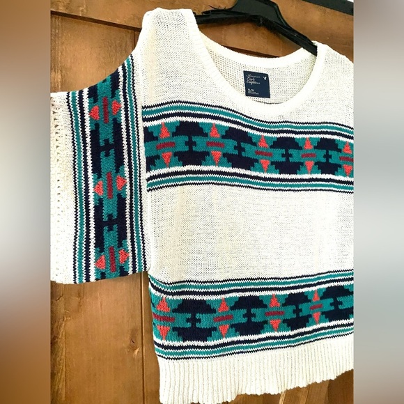 American Eagle Outfitters Aztec Sweater - Picture 3 of 8